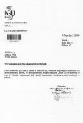 Certifikát NBÚ - firma